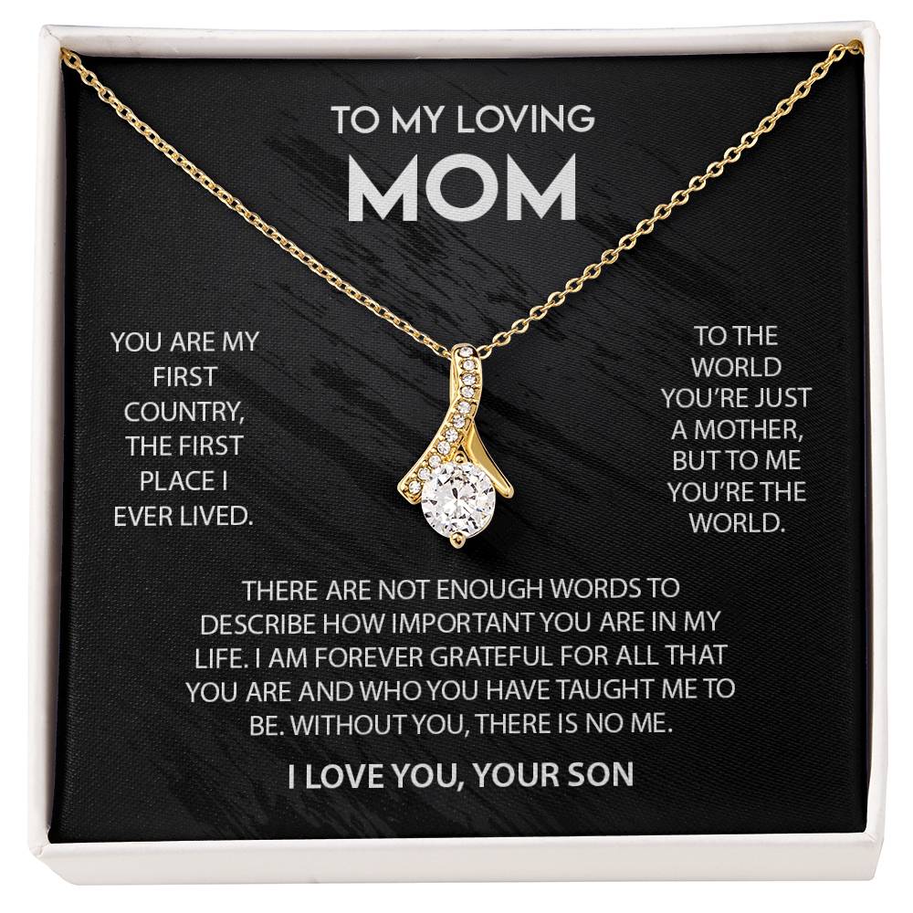 To My Loving Mom | Alluring Beauty necklace