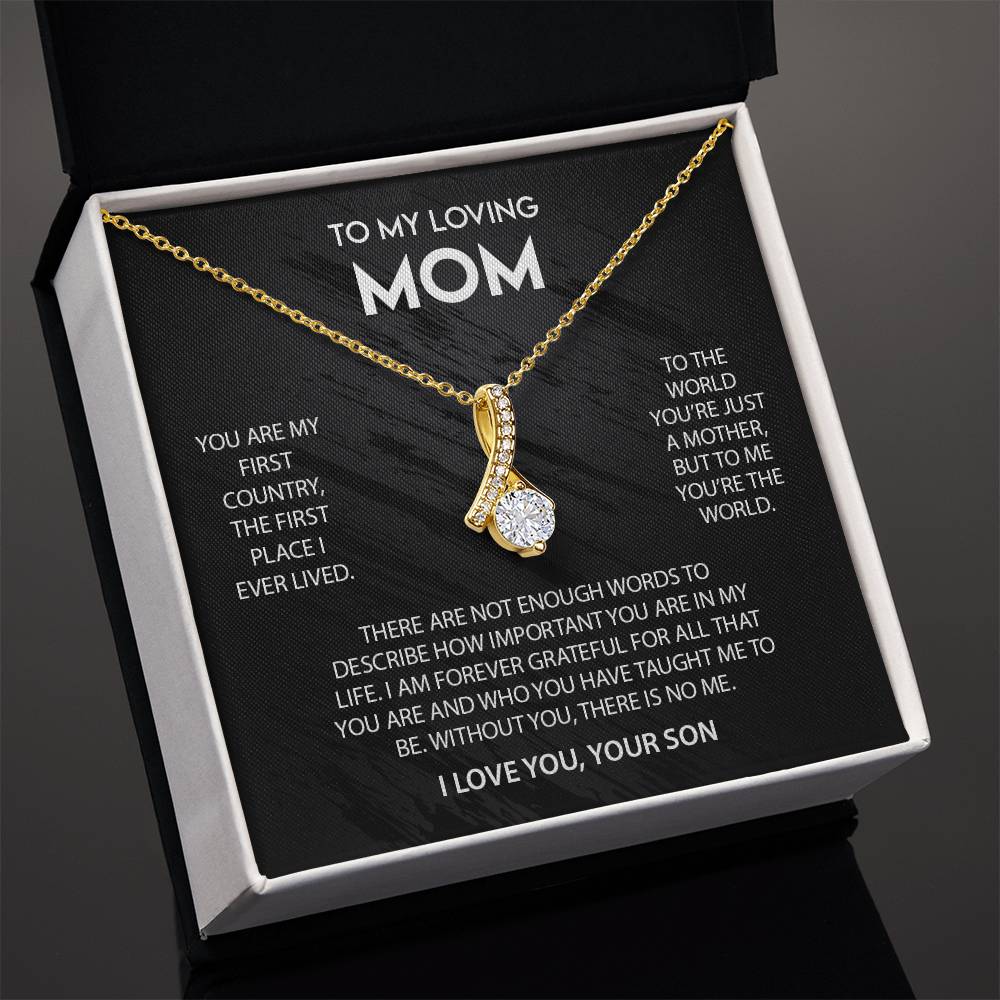 To My Loving Mom | Alluring Beauty necklace