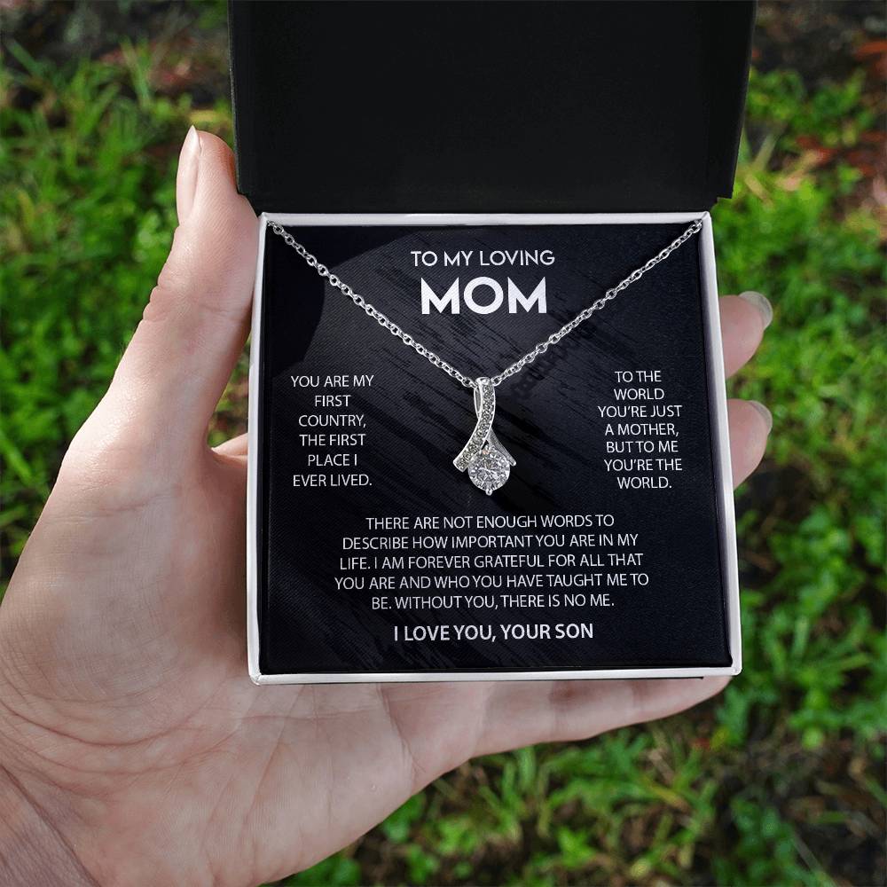To My Loving Mom | Alluring Beauty necklace
