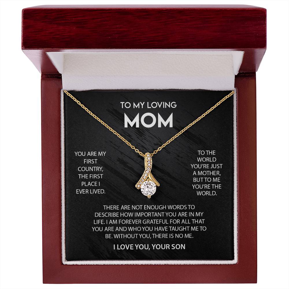 To My Loving Mom | Alluring Beauty necklace
