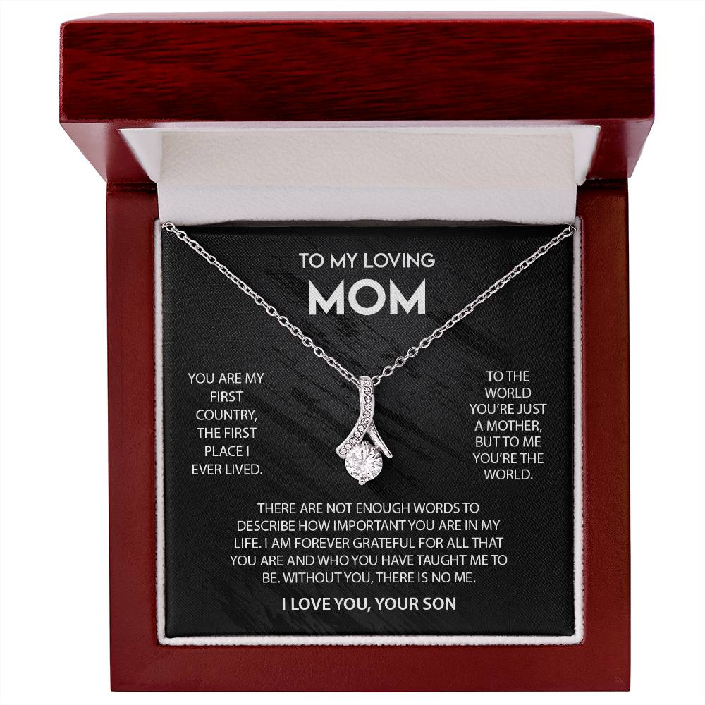 To My Loving Mom | Alluring Beauty necklace